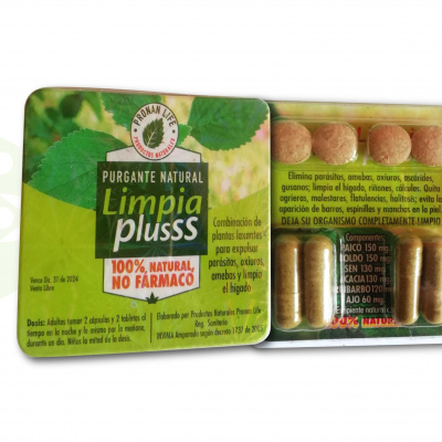 Limpia Plusss  Licencia N.D.F.N. No.629