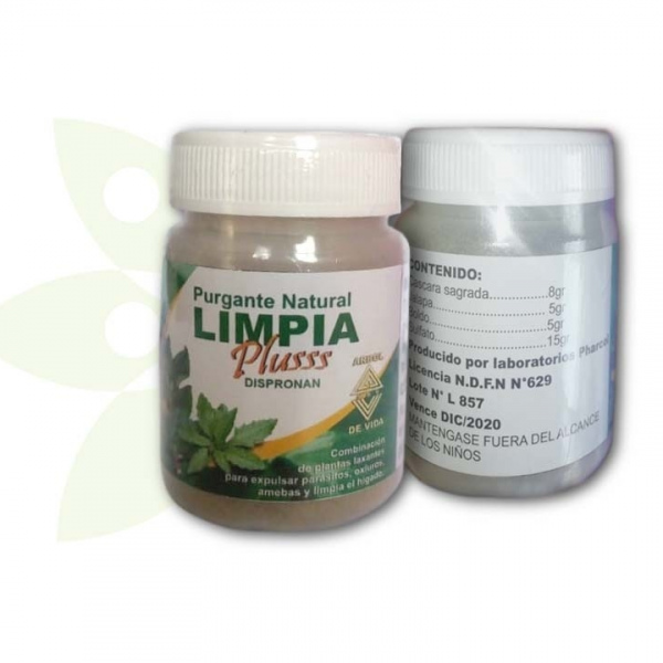 LimpiaPluss Licencia N.D.F.N. No.629